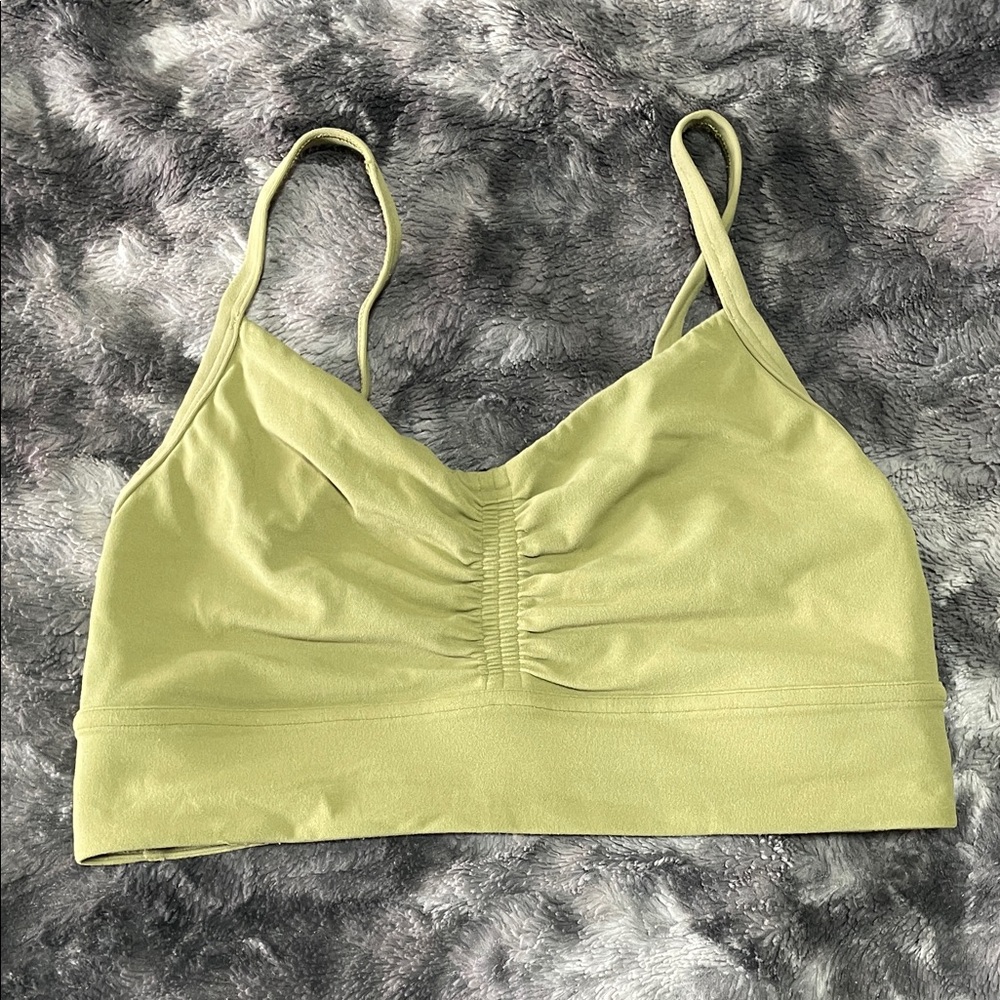 lululemon athletica Light Green Sports Bra